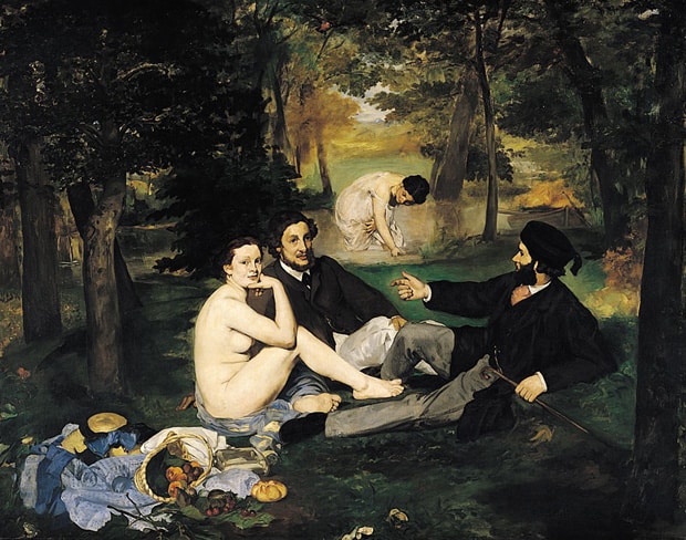 Édouard Manet - Snídaně v trávě