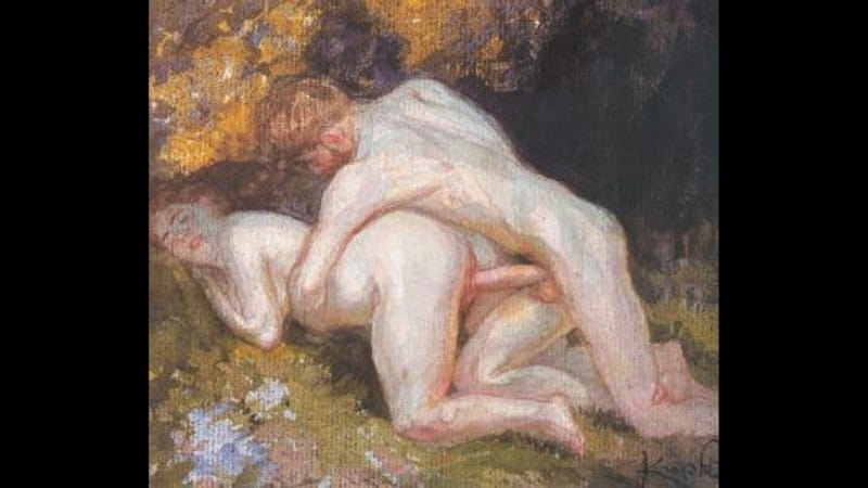 František Kupka, Erotická scéna