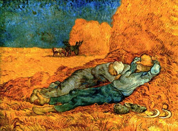 Vincent van Gogh - Odpočinek