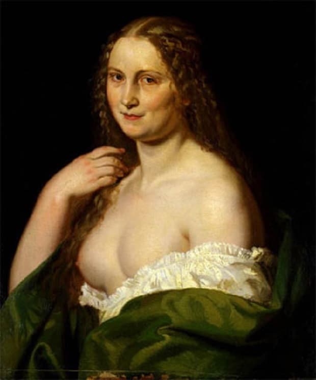 Josefina - totožnost portrétované dívky zůstala dodnes neobjasněna. 