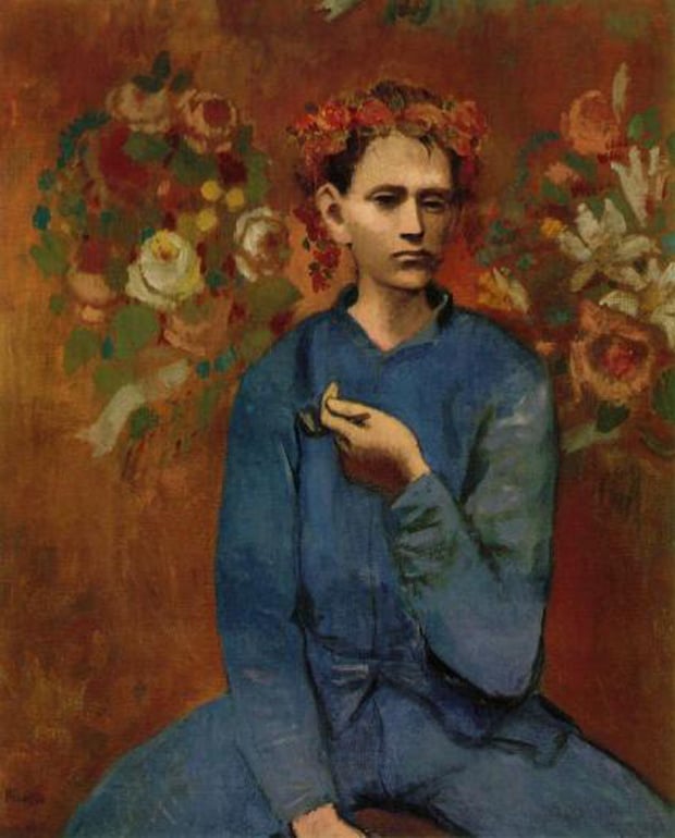 Pablo Picasso - Chlapec s dýmkou