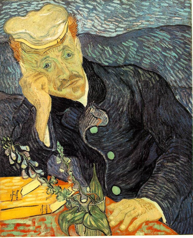 Van Gogh - Portrét doktora Gacheta