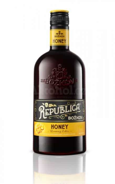 Božkov rum Republica Honey